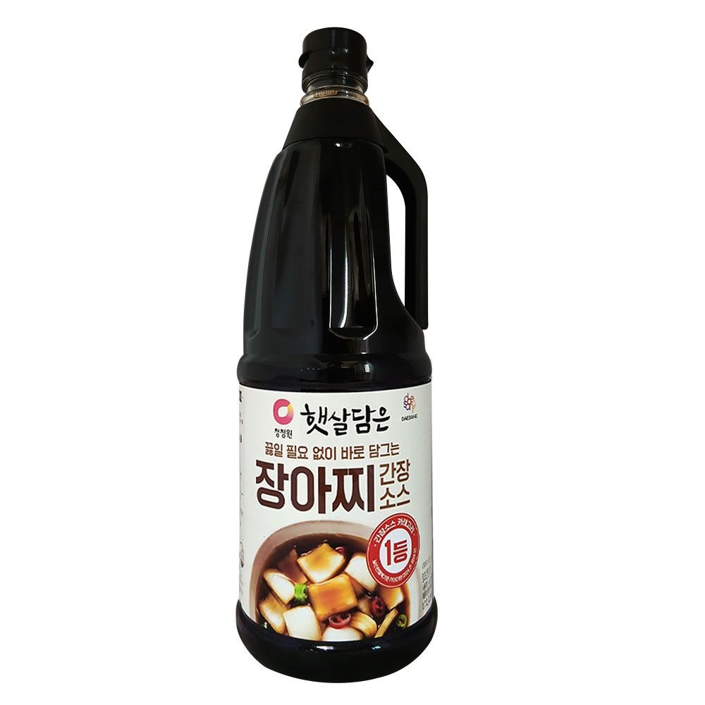 청정원 장아찌 간장소스 1.7L x 2개 / 양파 채소절임 간편소스