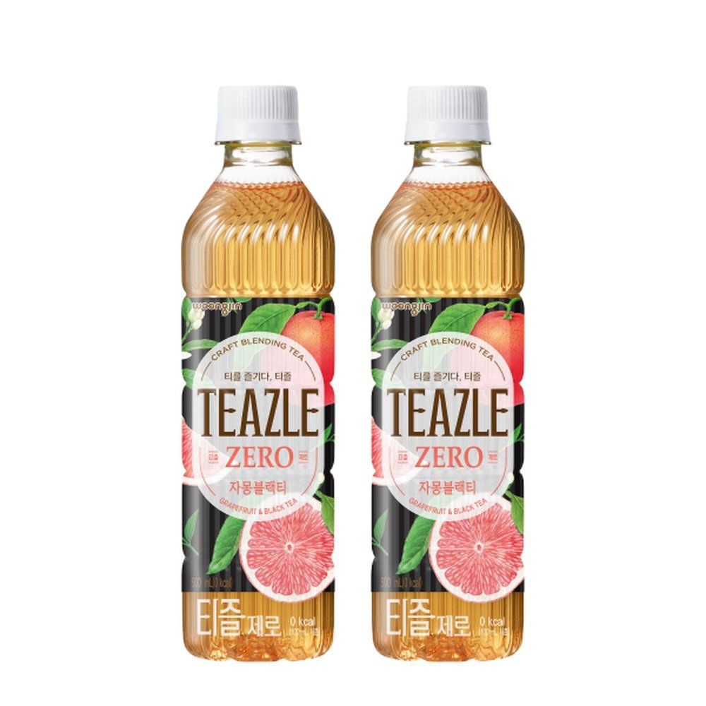 티즐 제로 자몽블랙티 500ml 40개