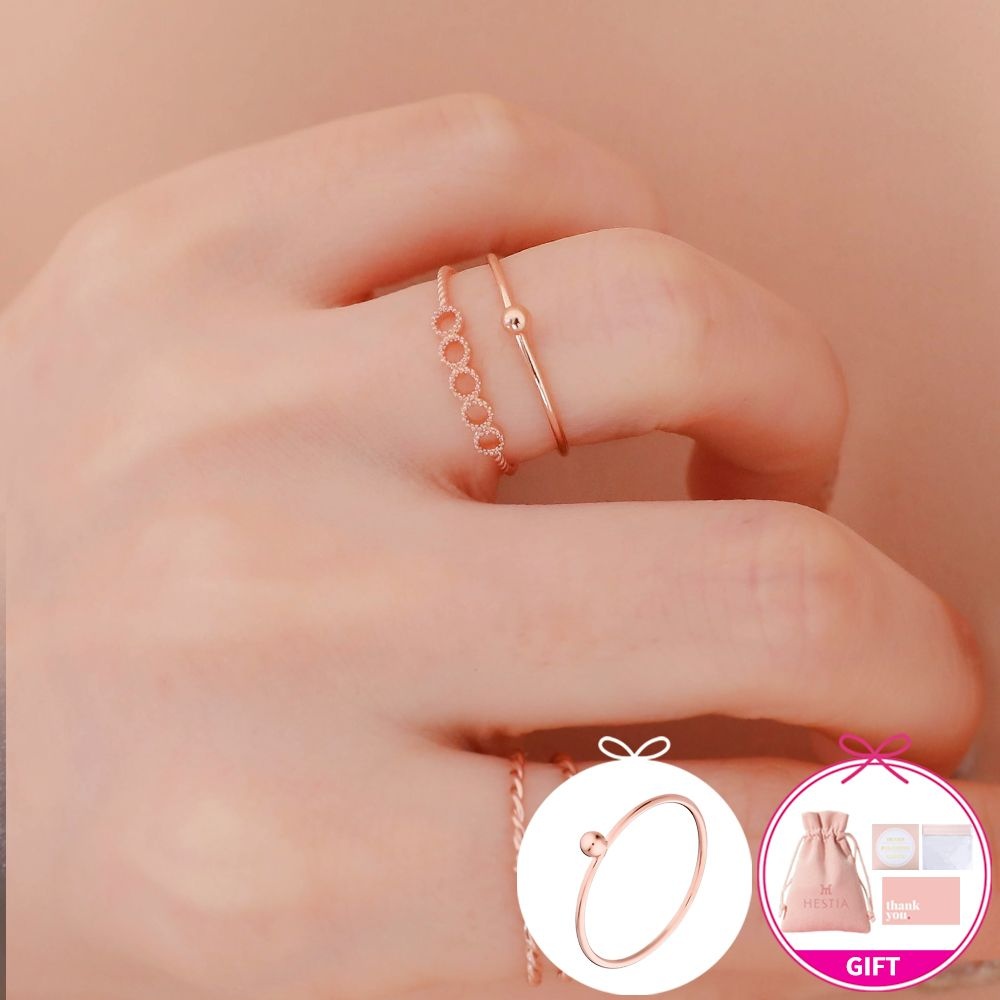 헤스티아 Stephanie 925 silver Ring [전체925실버반지/RR-60289]