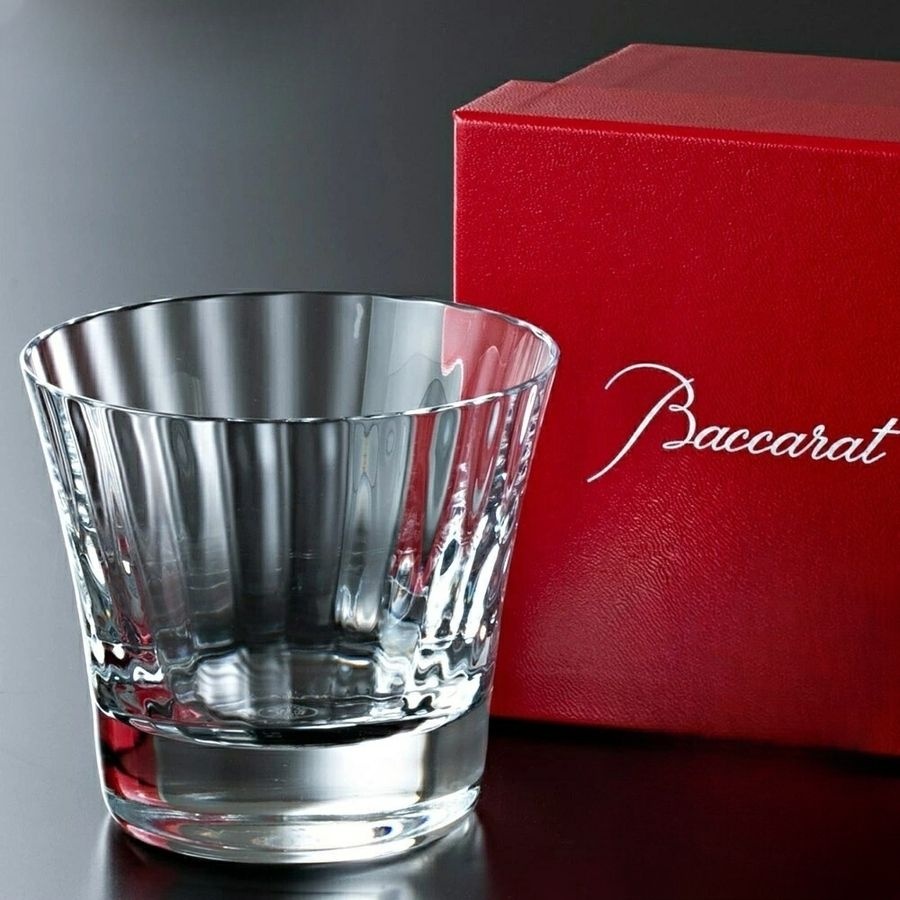 [해외] Baccarat 온더락잔 고급 위스키잔 페어 글라스 MILLE NUITS 바카랏