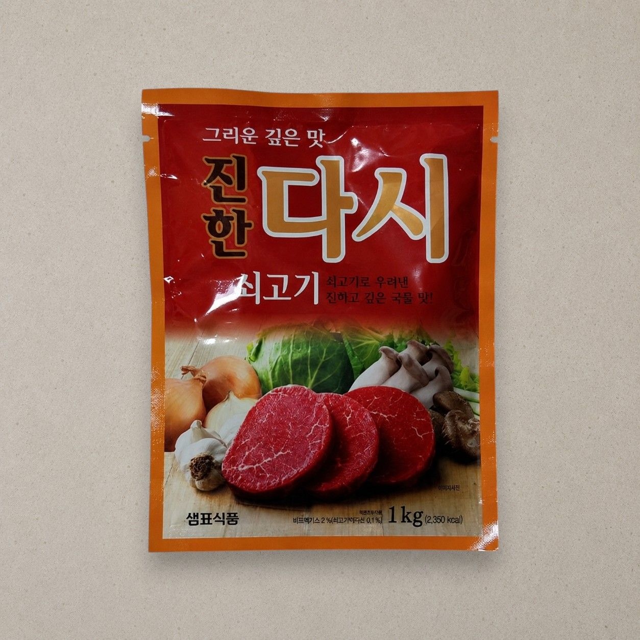 샘표 쇠고기진한다시 1kg X 4개