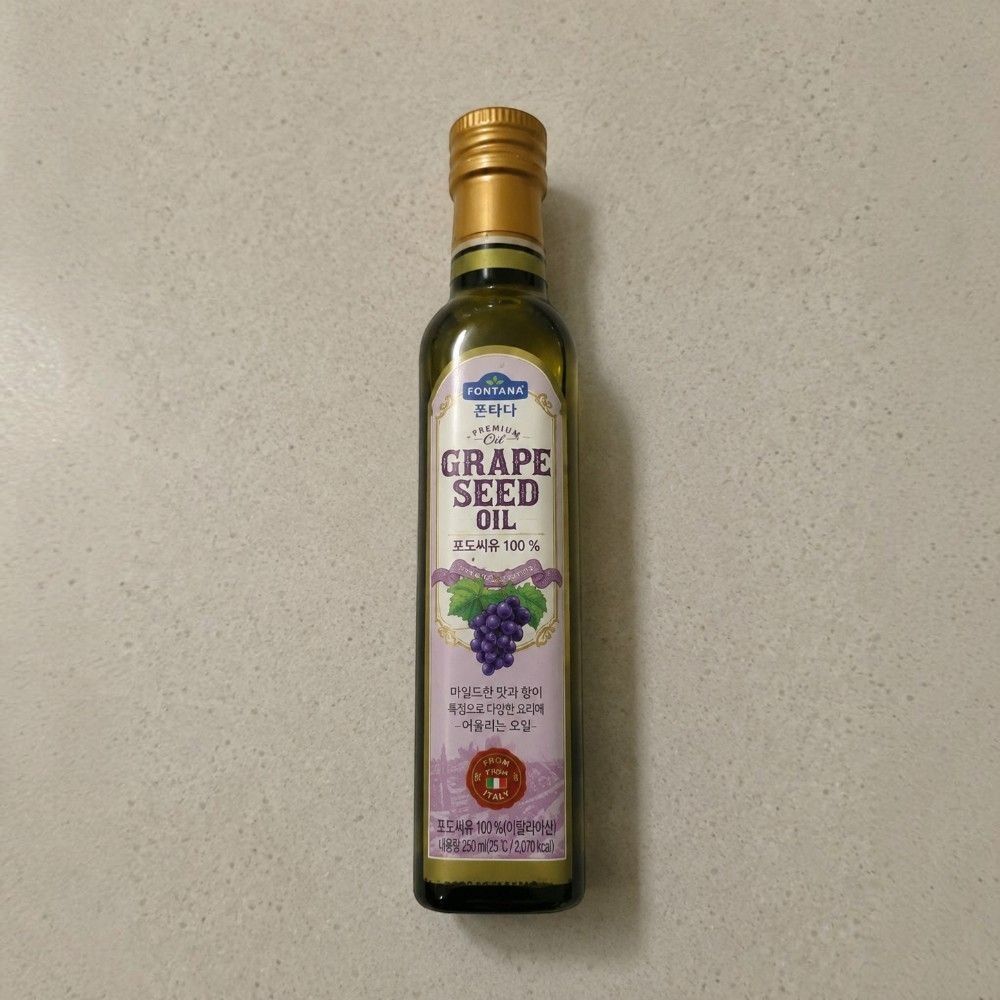폰타나 포도씨유 500ml 마라스카 X 2개