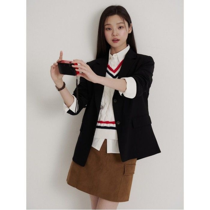 [26SS 시즌오프 30%] 폴리스타 싱글 재킷 블랙 BF6311C025