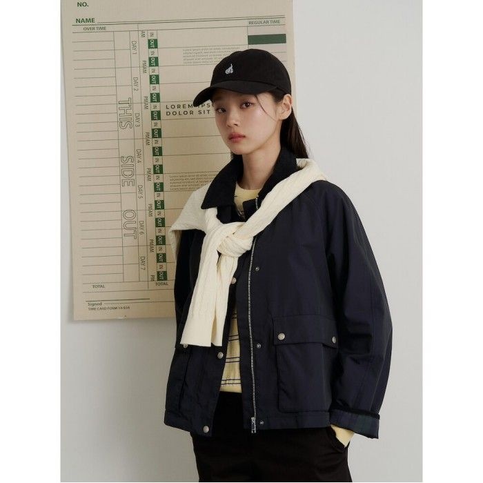 [26SS 시즌오프 30%] [Essential] 헌팅점퍼 네이비 BF6239C11R