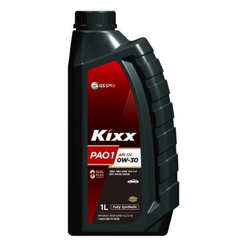 GS칼텍스 합성 엔진오일 Kixx PAO 1 SP 0W-40 / 1L (가솔린/디젤/LPG) 8261476