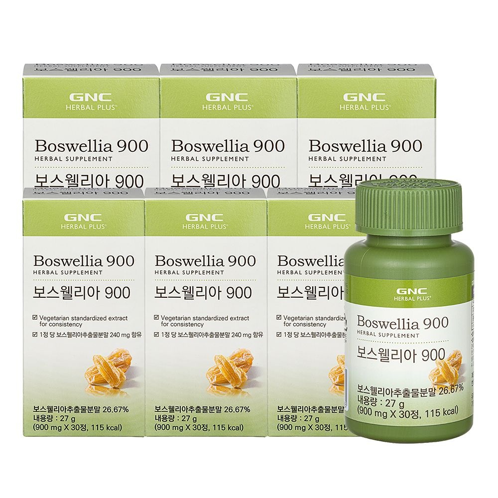 GNC 보스웰리아 900mg 30정 x6병 GW717956