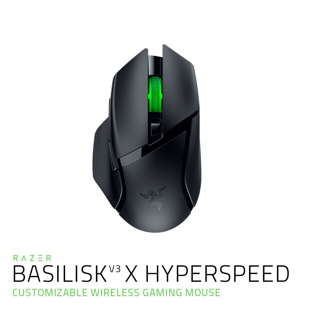 Razer 레이저코리아 Razer Basilisk V3 X HyperSpeed 바실리스크 V3 X 하이퍼스피드 무선 마우스