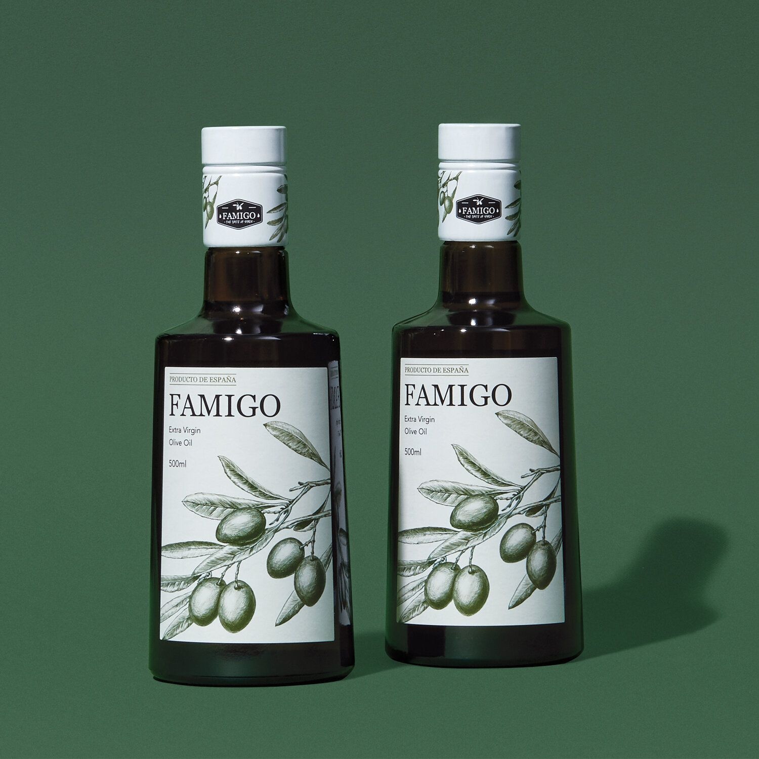 파미고 엑스트라 버진 올리브오일 500mL 2병