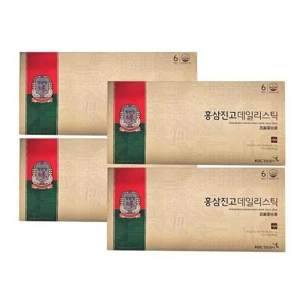 정관장 홍삼진고 데일리스틱 10g x30포x4박스