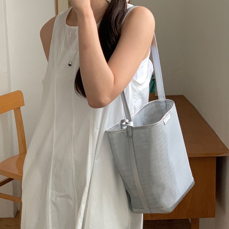 루스프로덕트 루스프로덕트 (19차예약판매 - 7월 03일부터 순차출고) Commuters Mesh Bucket Bag(메쉬백) _ LVER