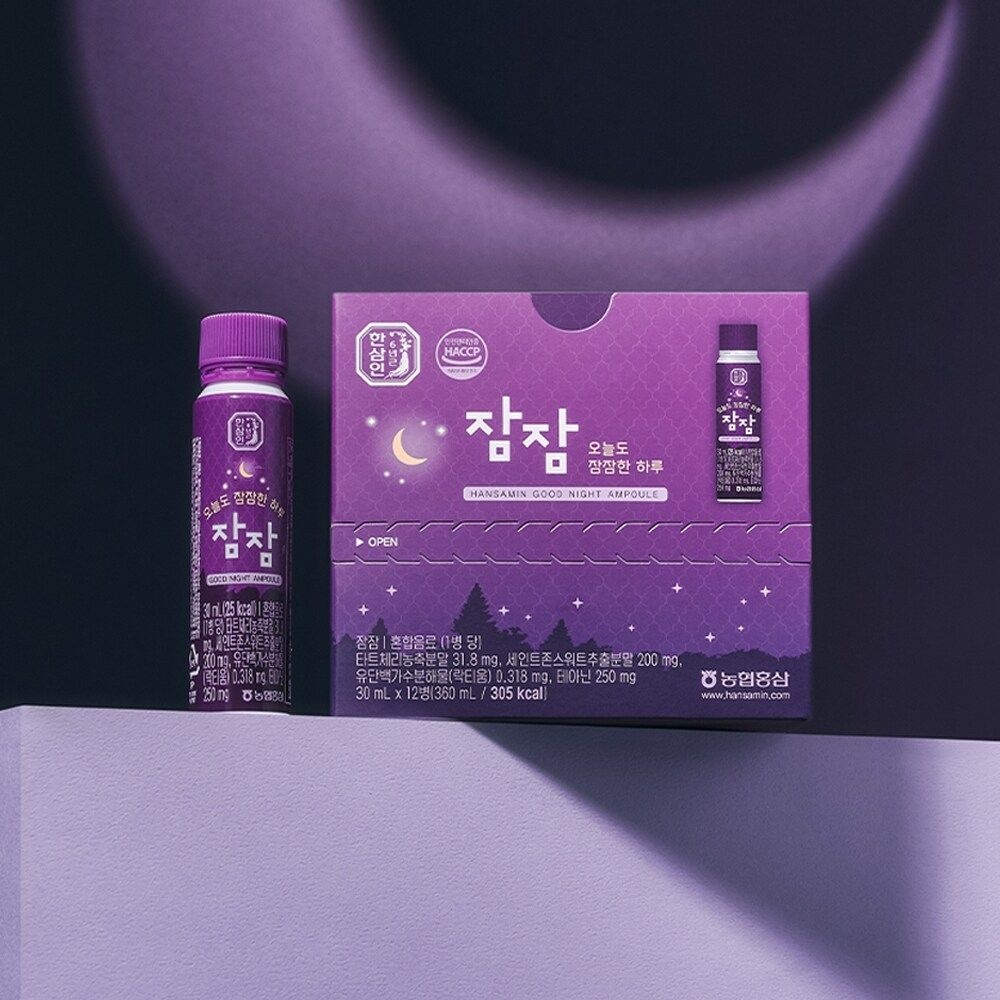 농협 한삼인 지친 하루를 위한 잠잠 30ml 12병