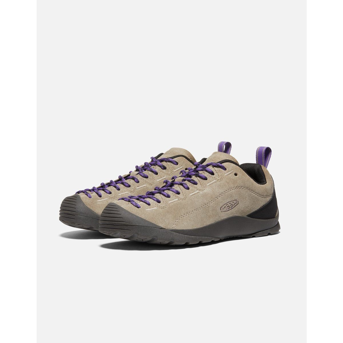 KEEN <매장정품> KEEN [킨][25FW][재스퍼] 진한 베이지 여성 스니커즈 [BrindleTillandsia Purple] KNSO5F301I3 207987