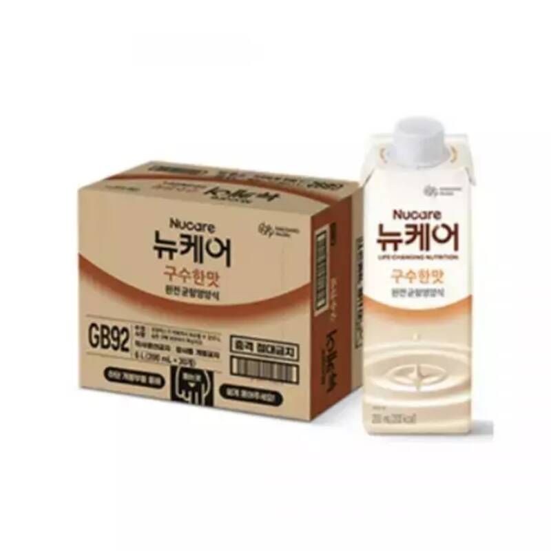 뉴케어 구수한맛 200ml X 30개 균형영양식 상세페이지 확인