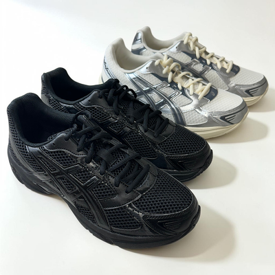 アシックス ジェル1130ブラッククリームASICSランニングシューズスニーカー1201A256-002