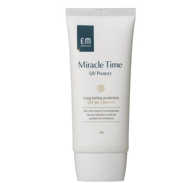 Auction 뷰티톤업 EM 미라클타임 UV프로텍트 자외선 차단 썬크림 50g