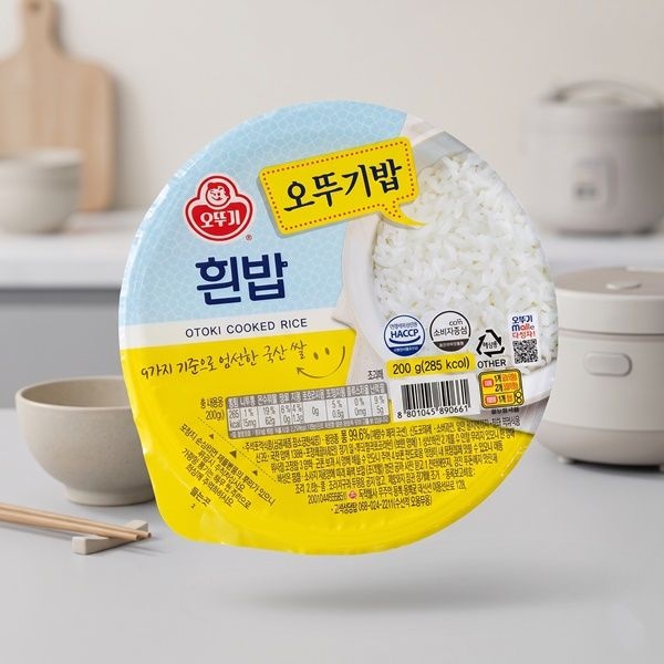 오뚜기 맛있는 오뚜기밥 흰밥 200g 36개