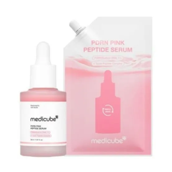 메디큐브 PDRN 핑크 펩타이드 앰플 30ml + 리필 50ml