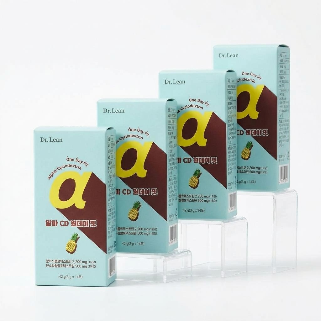 닥터린 알파 CD 원데이 핏 알파시클로덱스트린 알파시디 14포 4박스