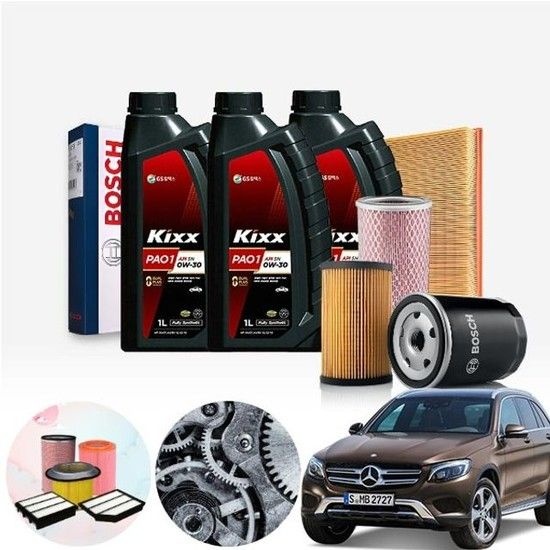 300(X253)(15~) X253 15~ 가솔린 킥스파오1 0W30 0W40 합성엔진오일 필터세트 7리터 합성오일
