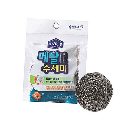 크린랩메탈수세미 실용 정리 다용도 생활용품 가정용