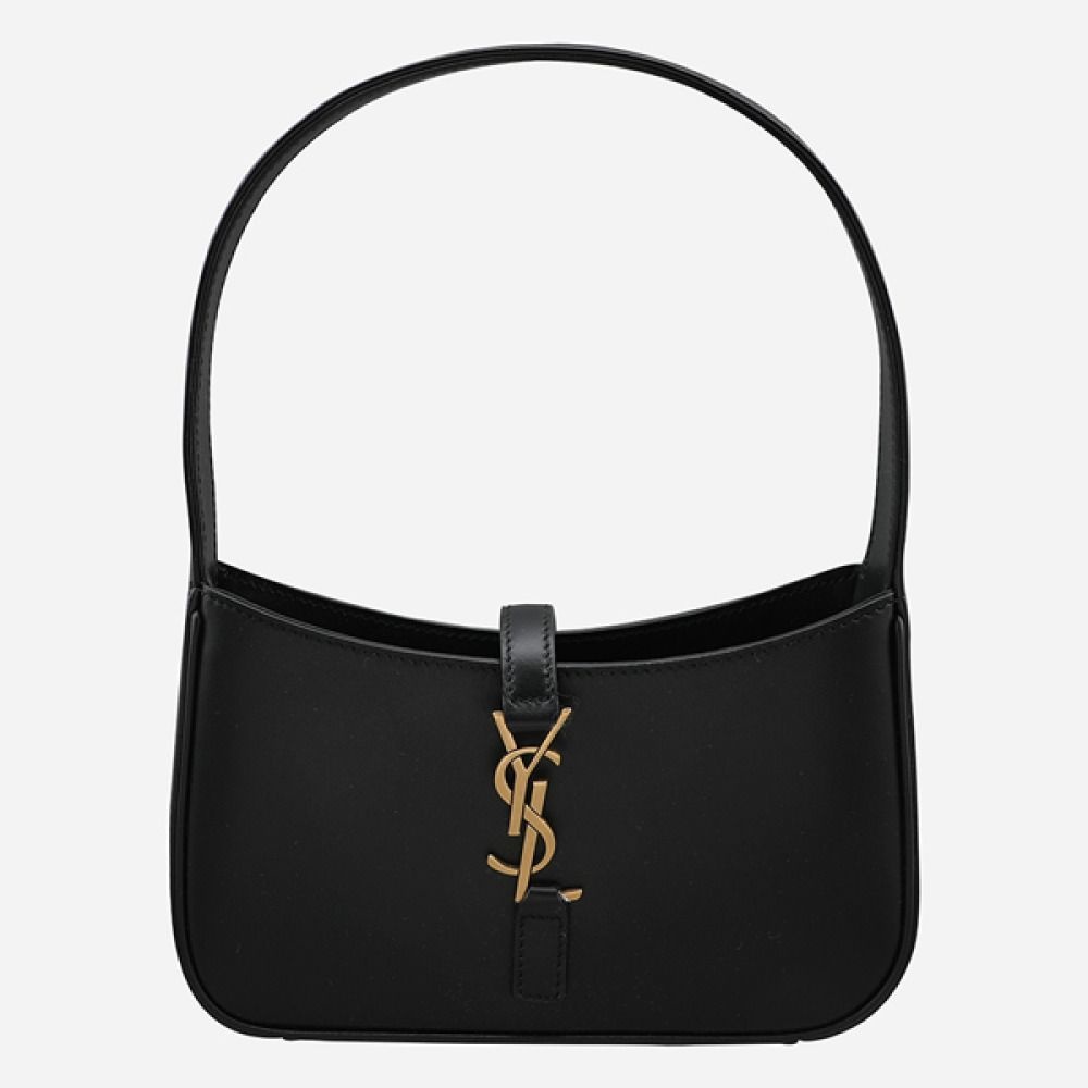 생로랑 르 5 A 7 미니 호보백 블랙 금장 710318 2R20W 1000 153750577
