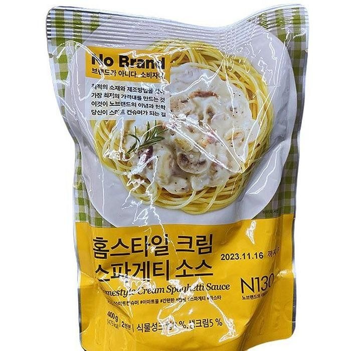 홈스타일 크림 스파게티 소스 400g x 3개 ii76624
