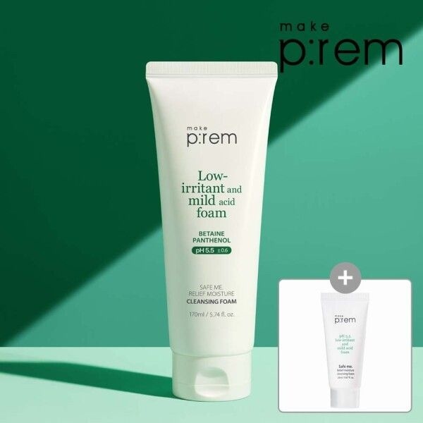 Auction 뷰티톤업 메이크프렘 세이프 미 모이스처 클렌징 폼 170ml GIFT클렌징폼 20ml - 단품