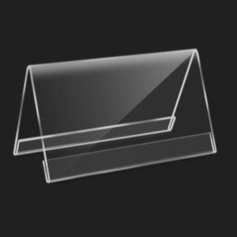 A자형 POP 꽂이 150X80MM 아크릴 메뉴판 데스크용품 투명