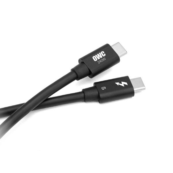 UnKnown OWC THUNDERBOLT 5 썬더볼트 CABLE TBT5 위즈플랫 1m 4061531