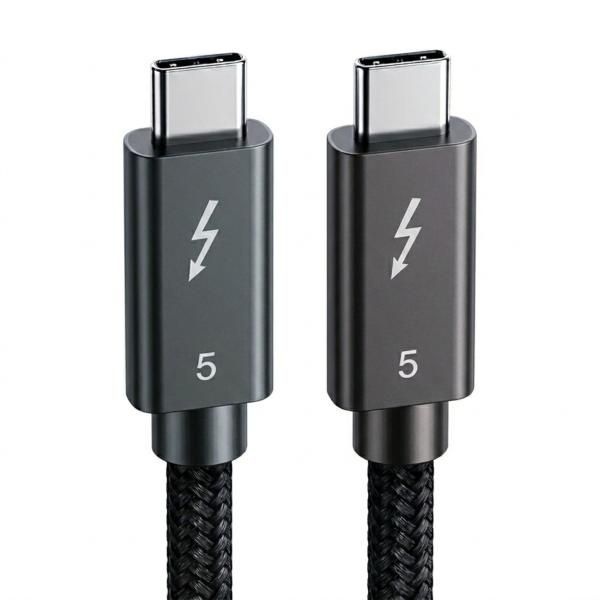 UnKnown 모비큐 썬더볼트5 케이블 120Gbps 240W 16K 지원 0.5MEM-TB5TW0.5M 4061614