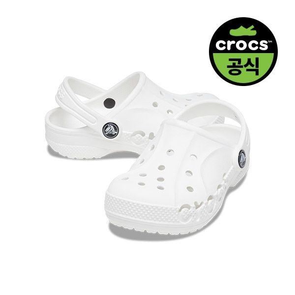 크록스 키즈 크록스공식 유아 BAYA CLOG T WT (24SKCL207012)