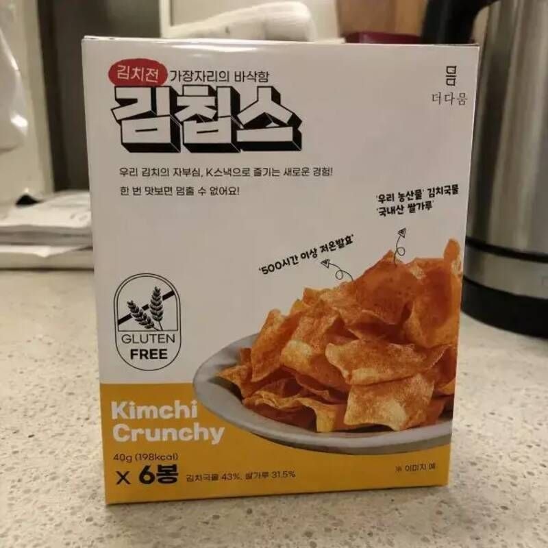 더다믐 김칩스 240g 김치부각 김치칩 스낵 크런치 코스트코