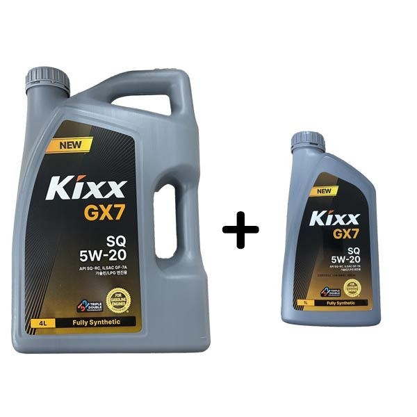[오늘출발] KIXX GX7 5W20 SQ 4L 1개 + 1L 1개