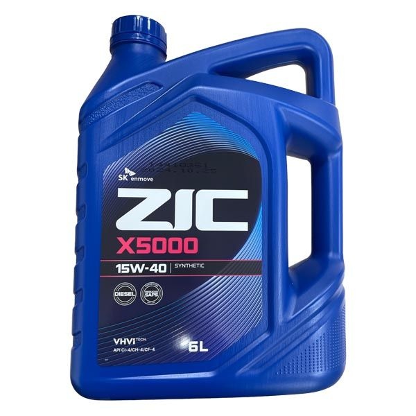 [오늘출발] ZIC X5000 15W40 6L