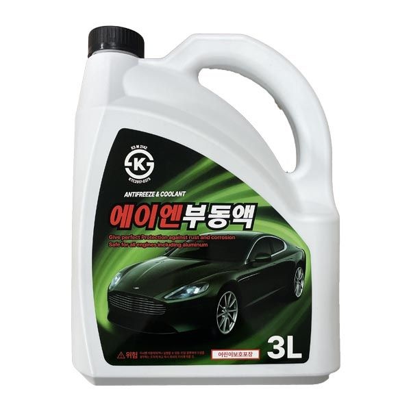 [오늘출발] 에이엔 부동액 3L 녹색 KS