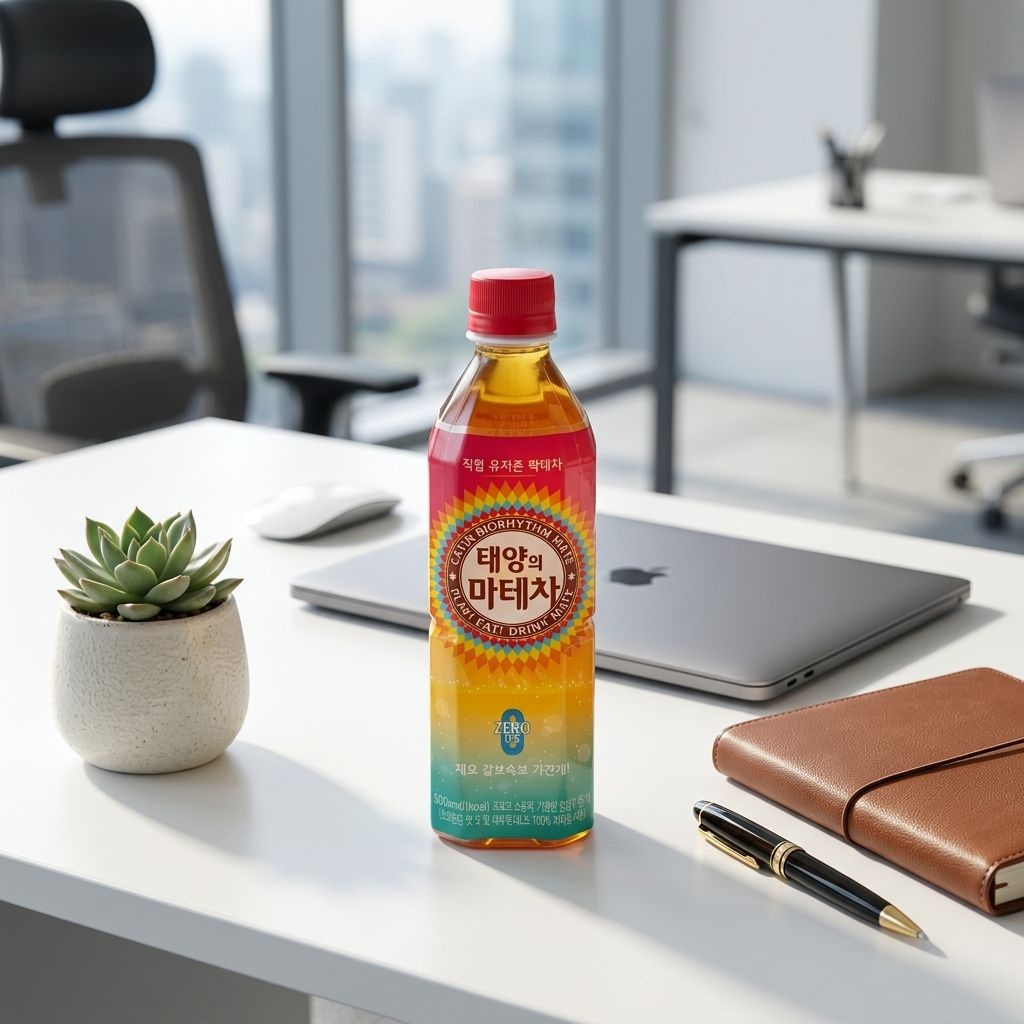 태양의 마테차 PET 500ml 24개 1박스