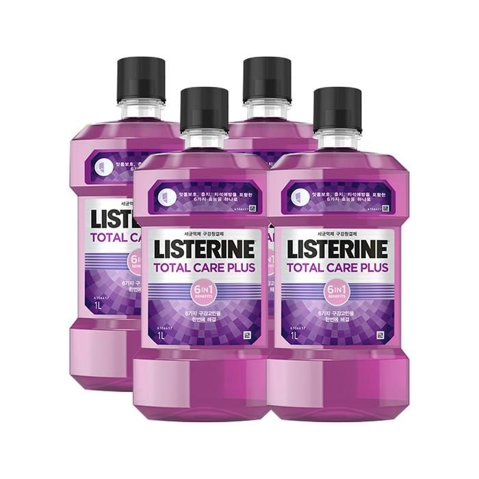 [존슨즈] [리스테린] 토탈케어 플러스 750ml x 4개