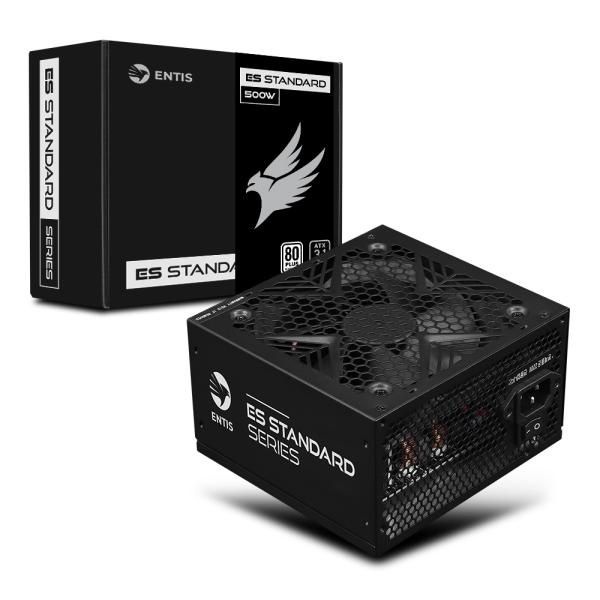 UnKnown 엔티스 ES 80PLUS STANDARD ATX3.1 500W 블랙 벌크 단독 4046290