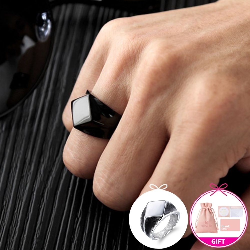 헤스티아 Sebastian Surgical Steel Ring [서지컬/남자쥬얼리/MON-80015]