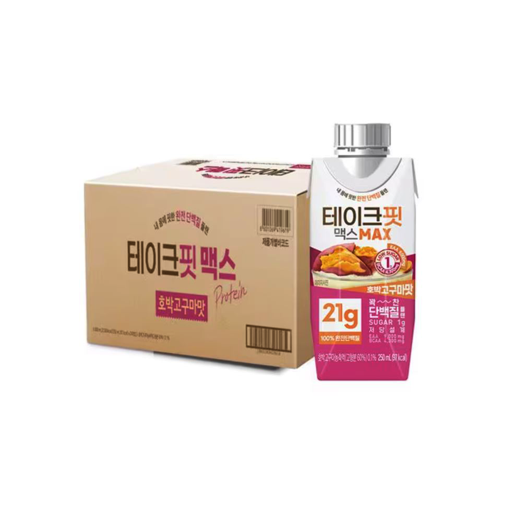 남양 테이크핏 맥스 호박고구마맛 250ml 48개