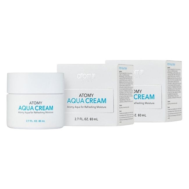 애터미 아쿠아 수분크림 80ml 2개