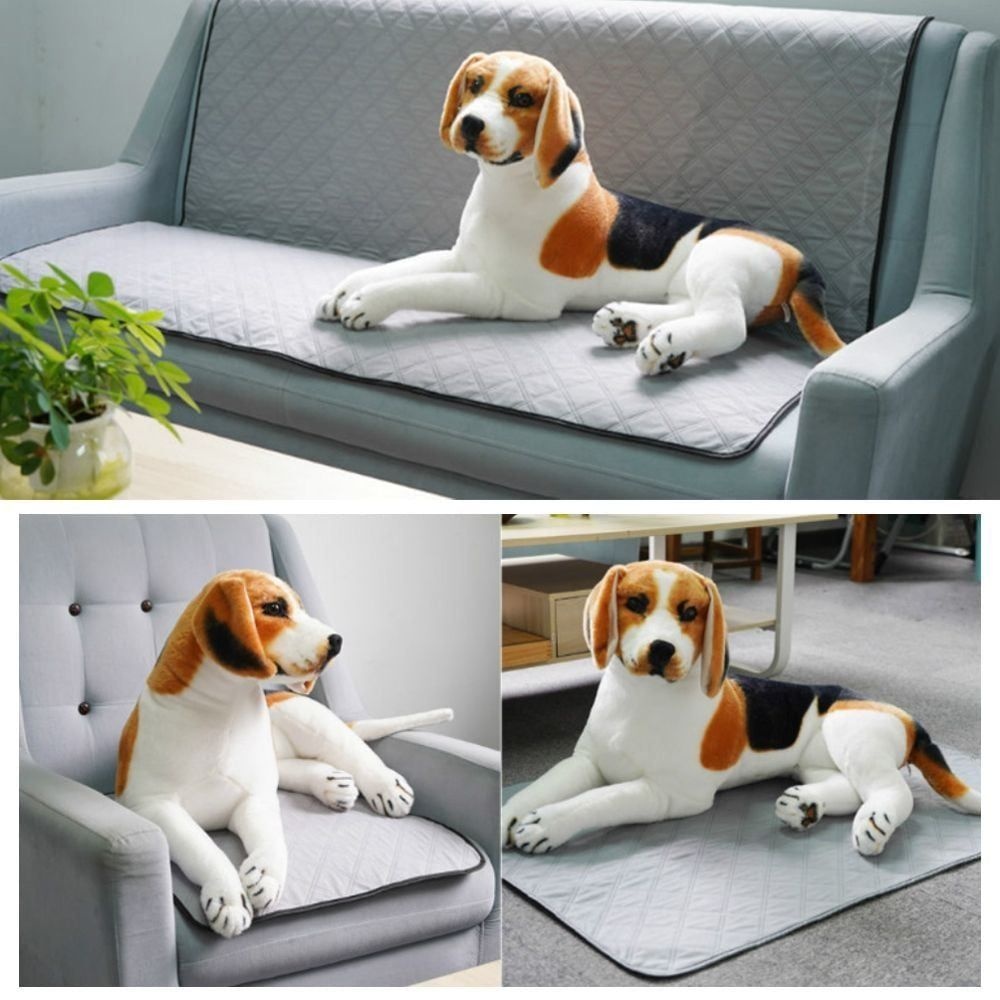 대형 애견 빨아쓰는 누기패드 120x90cm - 강아지 화장실용 패드
