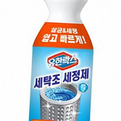 유한락스 세탁조세정제 500ML 수납 생활용품 세탁조세정제500M 유한락스세탁조세정제 500MML