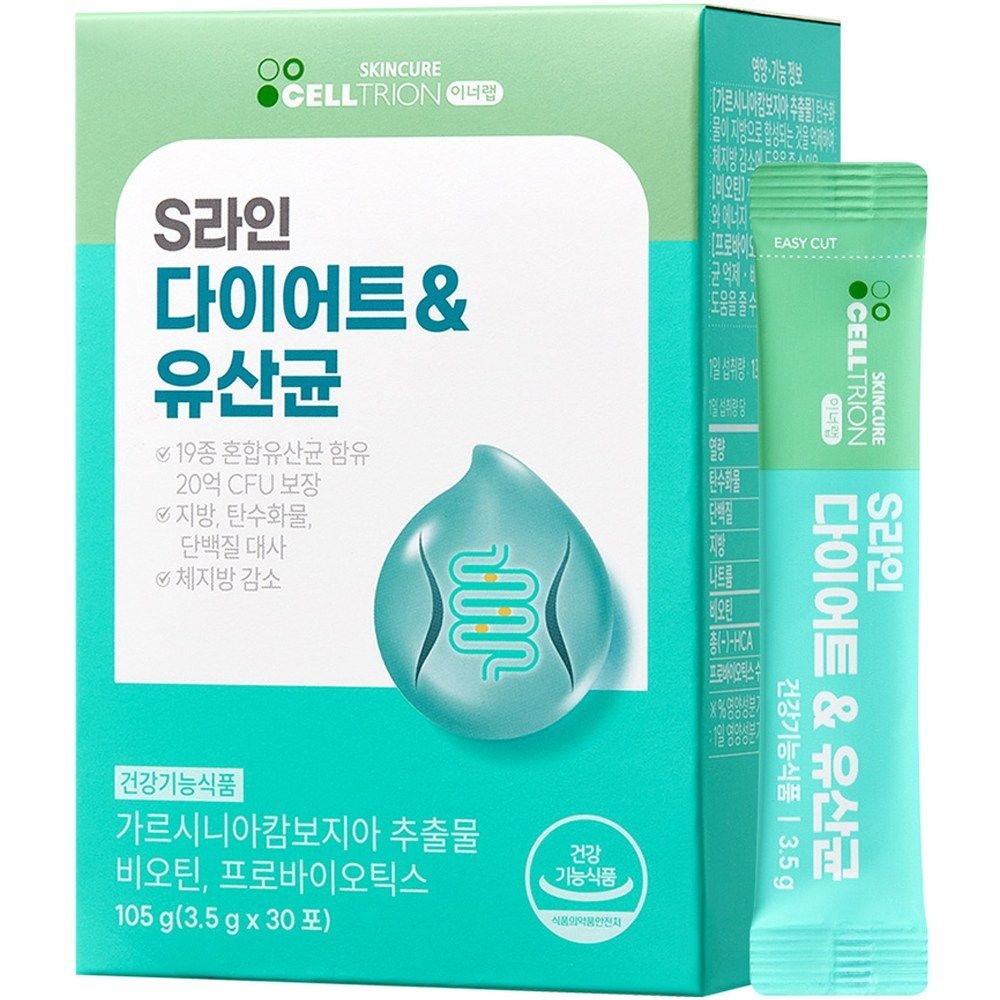 이너랩 S라인 다이어트 유산균 105g 1개