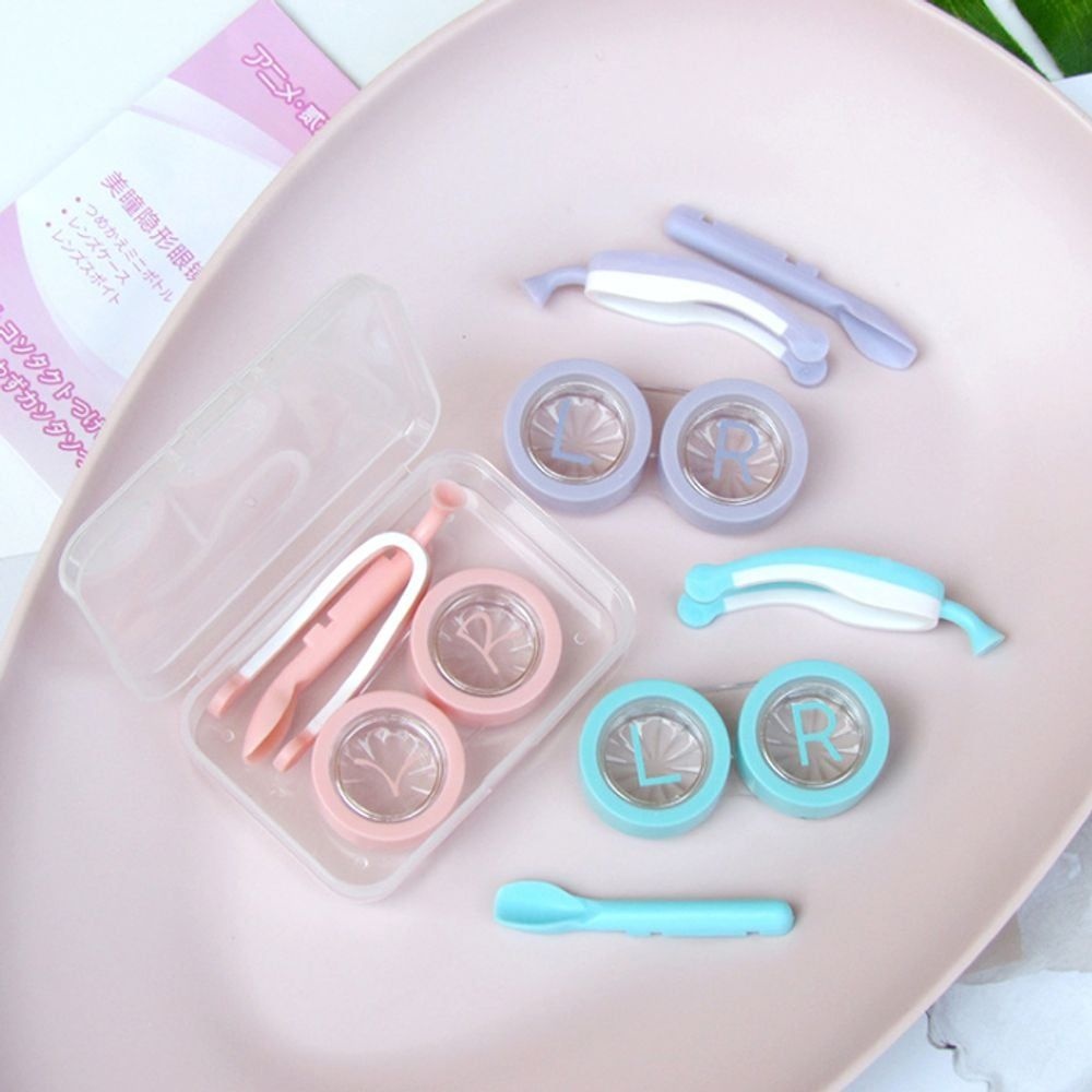 중국OEM 콘택트 원데이 렌즈 끼는 빼는 집게 흡착봉 케이스