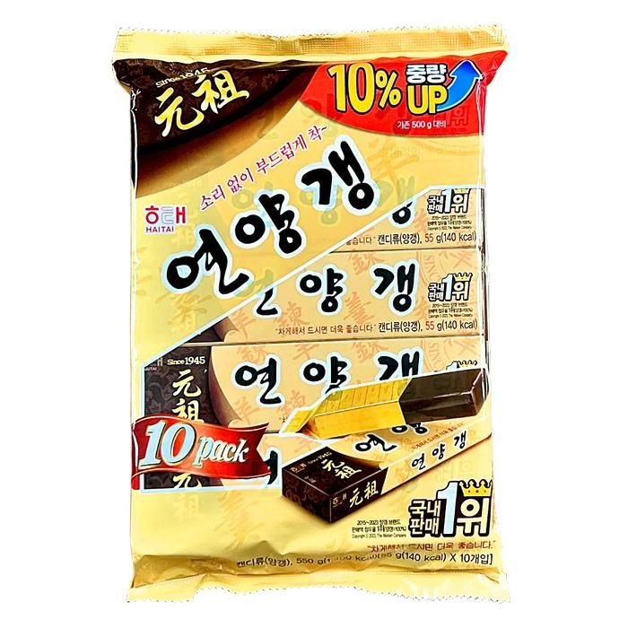 [해태] 해태제과 원조 연양갱 대용량 ( 55g X 10개 )