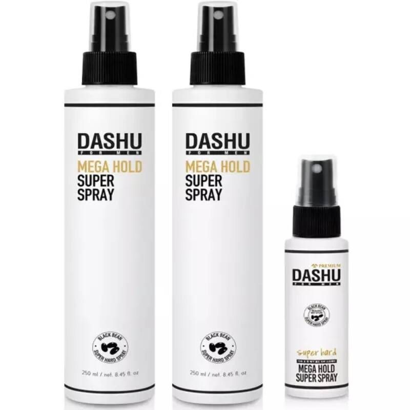 다슈 포 맨 프리미엄 메가 홀드 슈퍼 스프레이 250ml x2 + 메가 홀드 스프레이 50ml