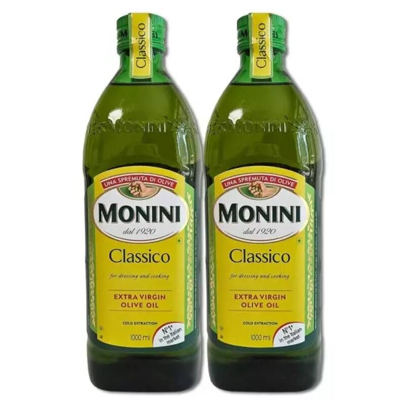 모니니 클라시코 엑스트라버진 올리브오일 1000ml X 2개 이탈리아산 올리브유