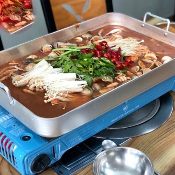 (옵션 MSD-5800S)휴대용트윈버너 투버너 캠핌용불판 대형버너.휴...