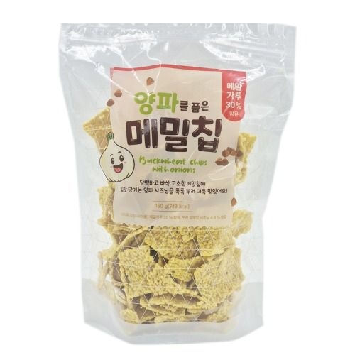 양파를 품은 메밀칩 160g 양파메밀칩